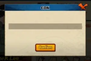 Redeem a gift code in Ninja Saga Ultimate Showdown