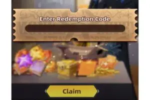 Redeem a gift code in OP Fervent Dream