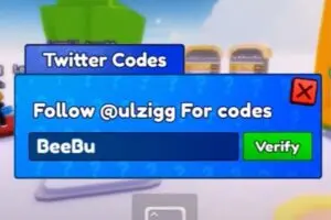 Redeem a gift code in Punch Lucky Walls Simulator