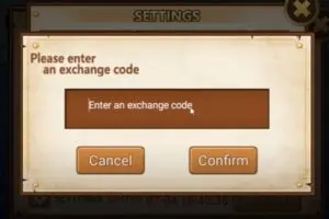 Redeem a gift code in Sunny Rebirth