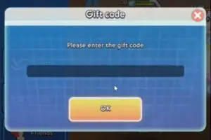 Redeem a gift code in Ultra Monster