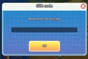 Redeem a code in Taptap Monster