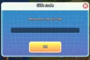 Redeem a gift code in Evolve Fantastic Monsters
