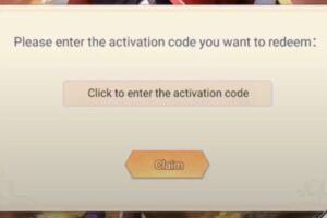 Redeem a gift code in Goddess Connect