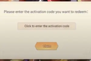 Redeem a gift code in Goddess Connect