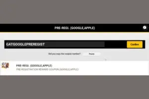 Redeem a gift code in Grand Cross Age of Titans