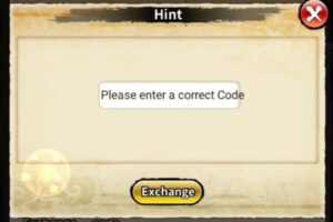 Redeem a gift code in Legend Of Magatama