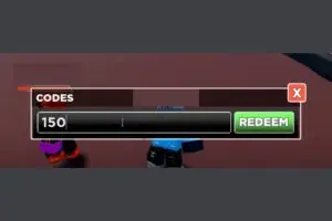 Redeem a gift code in Roblox Untitled Boxing Game