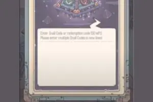 Redeem a gift code in Super Snail