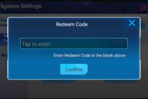 Redeem a gift code in Ultimate Beast Warrior