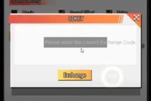 Redeem a gift code in War Of The Grand Line