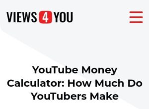 How Much Do Youtubers Make