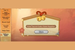 Redeem a gift code in Battle of Shadows