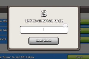 Redeem a gift code in Clash of Clans