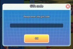 Redeem a gift code in Crashing Monster