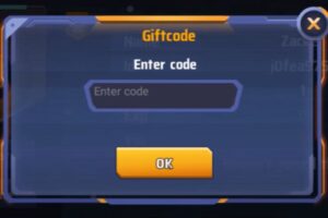 Redeem a gift code in GenZ x The Last War