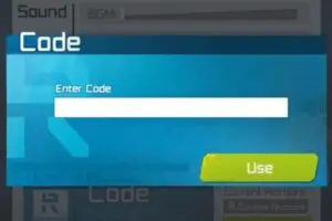 Redeem a gift code in MobileSuit Origin