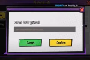 Redeem a gift code in Stand Legends