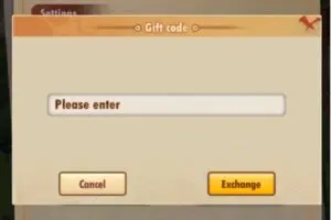 Redeem a code in Path Of Ninja Awakening
