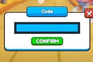 Redeem a gift code in Anime Slayer Simulator