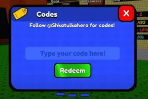 Redeem a gift code in Control Army 2