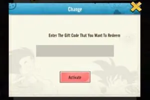 Redeem a gift code in Dragon Universe Legend