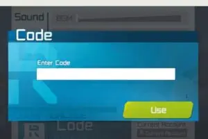 Redeem a gift code in Mech Armada Galactic Warfare