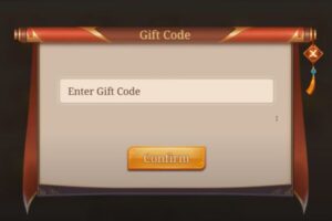 Redeem a gift code in Ambition Of Kings