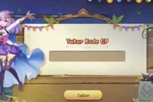 Redeem a gift code in Monster Saga Evolution