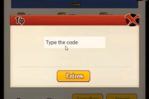 Redeem a gift code in Ninja Storm English