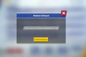 Redeem a gift code in Captain Tsubasa Ace