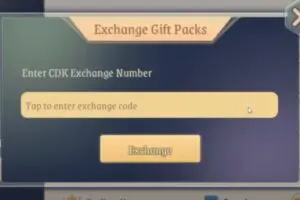 Redeem a gift code in Fantasy Tales Sword And Magic