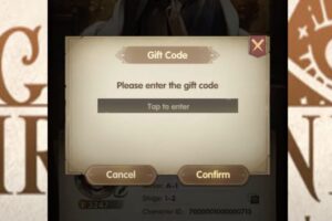 Redeem a gift code in Magic Chronicle Isekai RPG