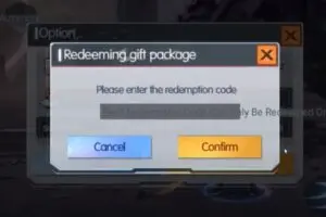 Redeem a gift codes in Black Moon