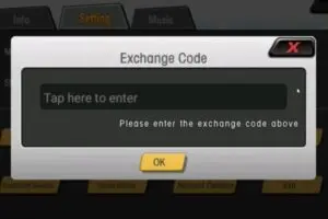 Redeem a gift code in Super Space Warrior