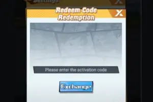 Redeem a gift code in Anime Clash Assemble