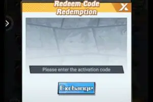 Redeem a gift code in Anime Fury Skirmish