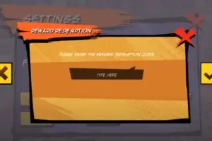 Redeem a gift code in Fire Punch