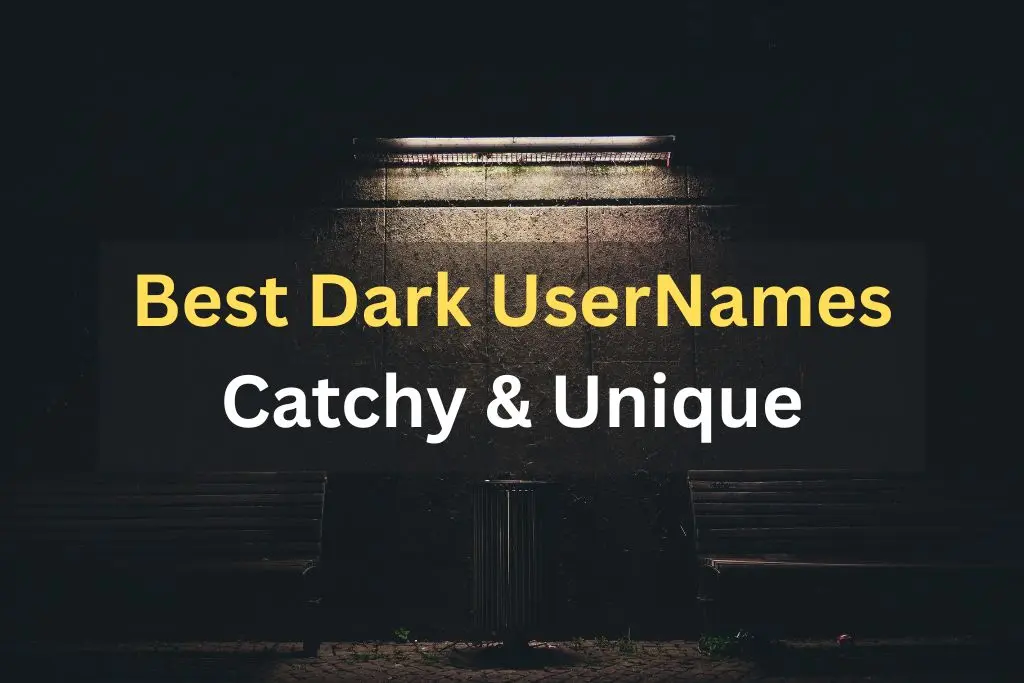 701+ Best Dark Usernames Catchy and Unique